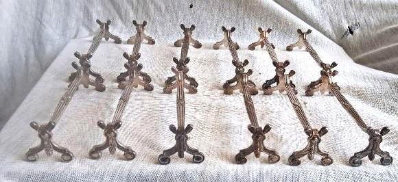 Christofle messensteunen, Antiek en Kunst, Antiek | Bestek, Ophalen of Verzenden