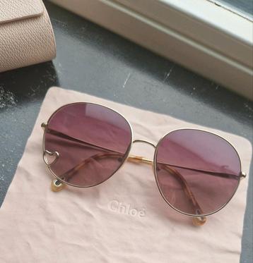 Chloé Round zonnebril – Goud/Bruin Gradient (CH0027S)  beschikbaar voor biedingen