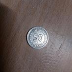 50 pfennig 1949 J, Duitsland, Ophalen of Verzenden, Losse munt