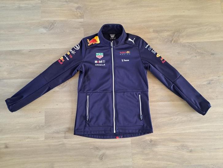 Red Bull softshell jacket / jas maat S, Kleding | Heren, Jassen | Zomer, Zo goed als nieuw, Maat 46 (S) of kleiner, Blauw, Ophalen of Verzenden