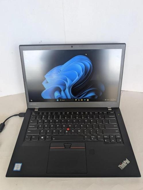 Lenovo Thinkpad T470s i5-6300U | 8GB | 256GB SSD | Win11 pro, Computers en Software, Windows Laptops, Zo goed als nieuw, 14 inch
