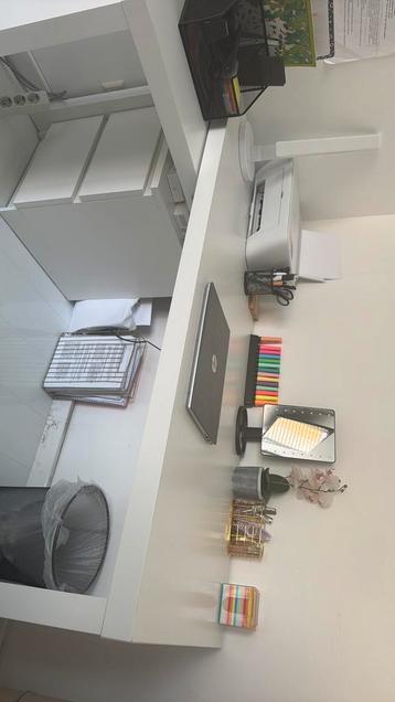 Ikea malm bureua evt met ladeblok - afbeelding 3