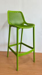 Siësta Air barstoel NIEUW lime groen, Ophalen, Kunststof, 5 krukken of meer, 60 tot 90 cm