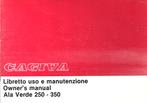 Cagiva Ala Verde 250 350 manual handleiding (4453z), Motoren, Ophalen of Verzenden, Overige merken