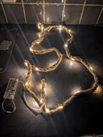 Jute Koord met Lampjes - 2 Meter, Huis en Inrichting, Lampen | Hanglampen, Ophalen, Nieuw, Minder dan 50 cm, Modern