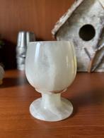 Marmeren eierdop, Overige typen, Ophalen of Verzenden, Overige stijlen, Glas