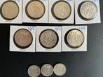Juliana serie  Rijksdaalders 1959-1966 -3 guldens 1954-55-56, Koningin Juliana, Setje, Zilver, Ophalen of Verzenden