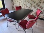 Bel air TO-20 eettafel met 4 stoelen, Ophalen, Zo goed als nieuw