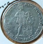 1/2 zilveren dukaat 1760 Zeeland, Postzegels en Munten, Ophalen of Verzenden, Vóór koninkrijk, Overige waardes