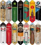 John Deere service parts reclame thermometer van metaal deco, Ophalen of Verzenden, Nieuw, Auto's