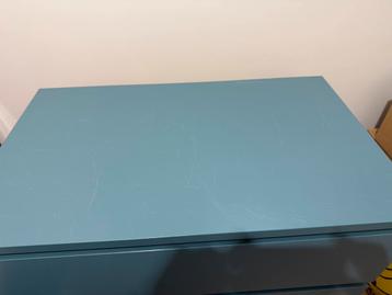 IKEA Malm Turquoise Ladekast - 3 Laden - afbeelding 5