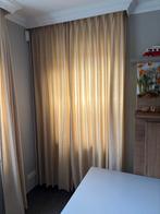 Luxe Overgordijnen van Stoffeerder - Complete Set, Ophalen, Zo goed als nieuw, Beige, 200 cm of meer