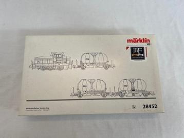 Marklin 28452 H0 Railbouw Leerdam cementtrein van de NS OVP beschikbaar voor biedingen
