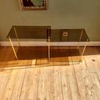 Lucky Vintage Hollywood Regency bijzettafel of salontafel, Huis en Inrichting, Tafels | Salontafels, Ophalen, Gebruikt, 50 tot 100 cm