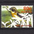vogel paapje lijster Nederland 2001 postfris, Verzenden, Postfris, Dier of Natuur