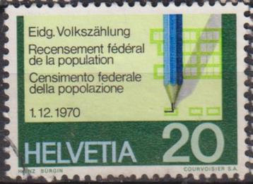 Zwitserland 1970 Volkstelling beschikbaar voor biedingen