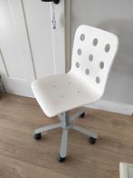 witte houten ikea bureau stoel, Huis en Inrichting, Bureaustoelen, Ophalen, Gebruikt, Wit