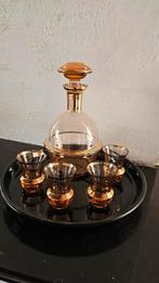 Vintage likeurset met karaf en glaasjes, Antiek en Kunst, Ophalen of Verzenden