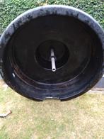 Polyester vijver vijverbak rond  - 160 cm doorsnee, Tuin en Terras, Vijvers, Ophalen, Gebruikt