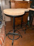 3 Krukjes met boomstam, Huis en Inrichting, Ophalen of Verzenden, Zo goed als nieuw, IJzer