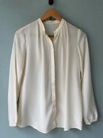 ZGAN Roomwitte blouse 100% zijde Masscob maat XS/S, Kleding | Dames, Maat 34 (XS) of kleiner, Zo goed als nieuw, Verzenden