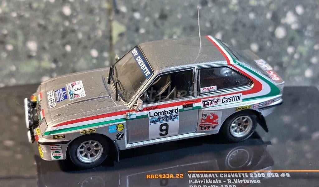 Vauxhall Chevette 2300 HSR #9 grijs 1:43 Ixo V979, Verzenden, Nieuw, Auto, Overige merken