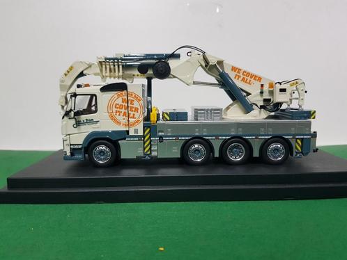 IMC VOLVO FM500 84 MET 200 T/M ERKIN CRANE van JAN VAN DAM, Hobby en Vrije tijd, Modelauto's | 1:50, Zo goed als nieuw, Bus of Vrachtwagen
