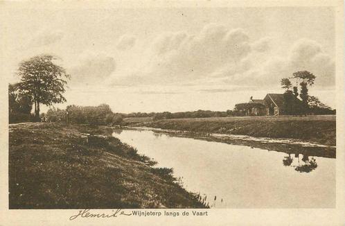 (388-304-027) Hemrik Wijnjeterp langs de Vaart, Verzamelen, Ansichtkaarten | Nederland, Friesland, Verzenden