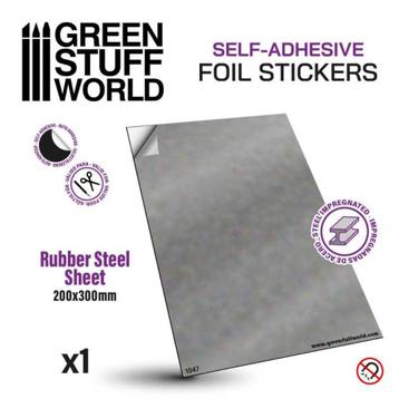 Rubber Steel Sheet - Self Adhesive 1047 Wargames Modelbouw beschikbaar voor biedingen