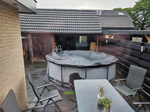 Mooi groot zwembad compleet met filterpomp en warmtepomp!!, Tuin en Terras, Zwembaden, Zo goed als nieuw, Opzetzwembad, 80 tot 120 cm