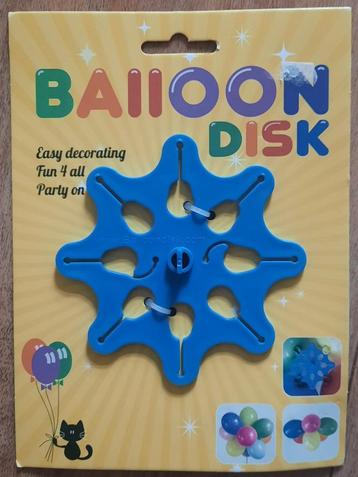 Ballon disk  +  Ballon strip  +  Ballon Plakkers   ( Nieuw ) beschikbaar voor biedingen
