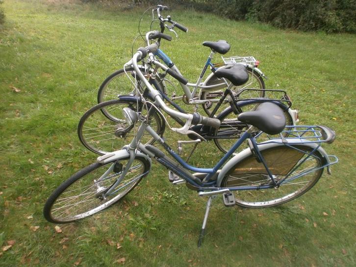 3 damesfietsen opknappers, Fietsen en Brommers, Fietsen | Dames | Damesfietsen, Gebruikt, Gazelle, Versnellingen, 50 tot 53 cm