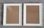 2x Witte LIJST + passepartout    52.5 x 42.5 cm   samen €5, Minder dan 50 cm, Gebruikt, 50 tot 75 cm, Ophalen of Verzenden