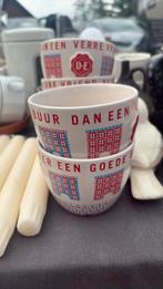 5 kopjes DE, Huis en Inrichting, Keuken | Servies, Ophalen of Verzenden, Zo goed als nieuw, Overige stijlen, Kop(pen) en/of Schotel(s)