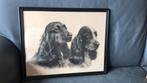 Cocker Spaniels - Leon Danchin, Antiek en Kunst, Ophalen of Verzenden