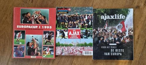 3x Europa cup AJAX, Boeken, Sportboeken, Gelezen, Balsport, Ophalen of Verzenden