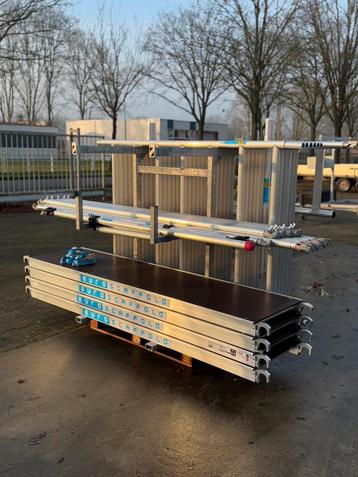 Steigerbok S + Rolsteiger 135x250x8,2m Euroscaffold PROMOTIE beschikbaar voor biedingen