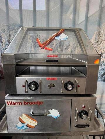Star hotdogroller en broodjes warmer beschikbaar voor biedingen