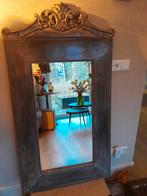 Brocante spiegel met sierlijke lijst, Huis en Inrichting, Woonaccessoires | Spiegels, Ophalen, Gebruikt, 100 tot 150 cm, 75 tot 100 cm
