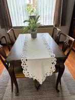 Eettafel Queen Ann stijl uitschuifbaar, Huis en Inrichting, 50 tot 100 cm, 100 tot 150 cm, Gebruikt, Rechthoekig