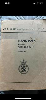 Handboek voor de Soldaat, Nederland, Boek of Tijdschrift, Ophalen of Verzenden, Landmacht