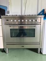 Boretti zespits fornuis, Ophalen, 60 cm of meer, Zo goed als nieuw, Gas