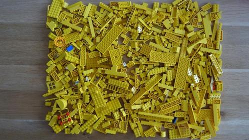 Partij Lego stenen GEEL - ca. 700 stuks (p3), Kinderen en Baby's, Speelgoed | Duplo en Lego, Gebruikt, Lego, Losse stenen, Ophalen of Verzenden