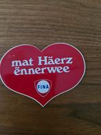 2022 Vintage FINA Sticker - Mat Häerz ënnerwee, Ophalen of Verzenden