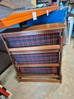 Vintage opklapbed, Ophalen, 90 cm, Eenpersoons, Zo goed als nieuw