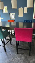 Keijser & Co bartafel zonder krukken, Ophalen, 100 tot 150 cm, 50 tot 100 cm, Vier personen