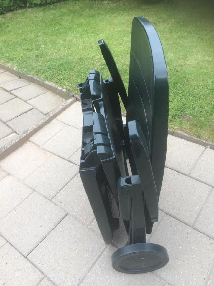 Jardin Ligstoel met kussen inklap- verstelbaar verrijdbaar, Tuin en Terras, Ligbedden, Zo goed als nieuw, Kunststof, Verrijdbaar