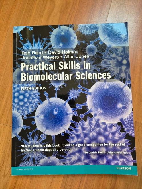 Practical skills in biomolecular sciences- Reed - 5e editie, Boeken, Studieboeken en Cursussen, Zo goed als nieuw, HBO, Beta, Verzenden