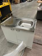 Keukenblok met RVS spoelbak 6 stuks NIEUW, Huis en Inrichting, Keuken | Keukenelementen, Ophalen, Nieuw, 50 tot 100 cm, Minder dan 100 cm