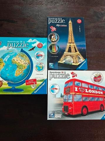 3D Puzzel - London Bus beschikbaar voor biedingen